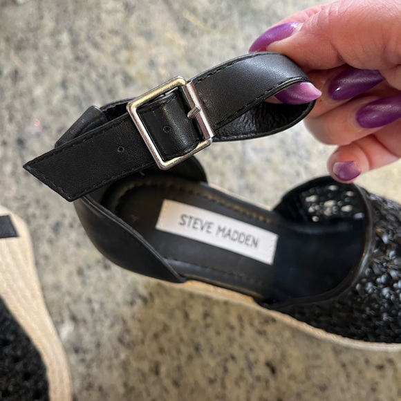Steve Madden Shoes Steve
Madden Joni Black Espadrille size 5.5M - Picture 12 of 15